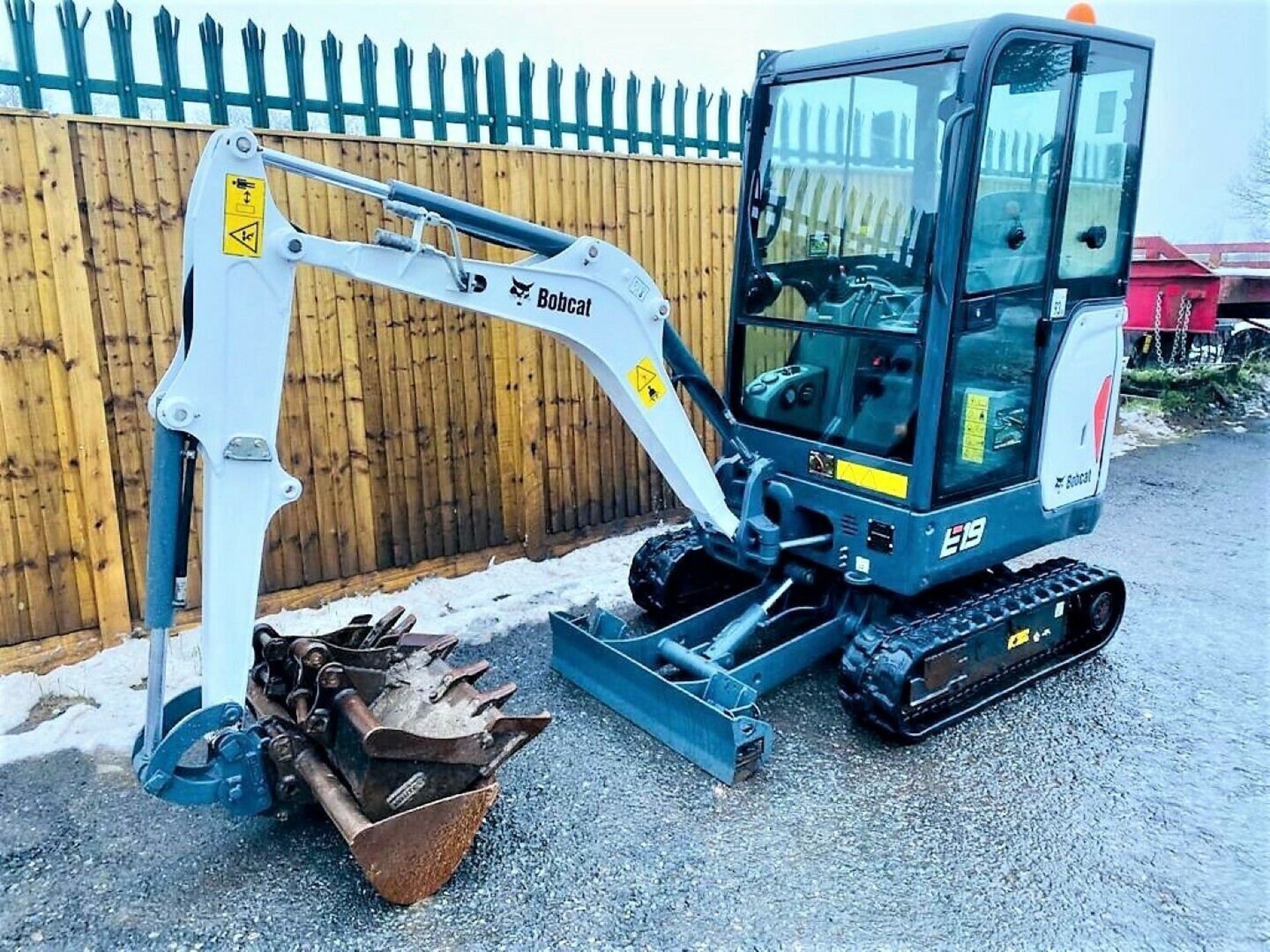 Bobcat E19 Excavator 2018 - Image 4 of 12