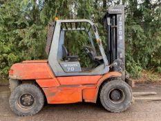 Toyota 7 tonne diesel forklift