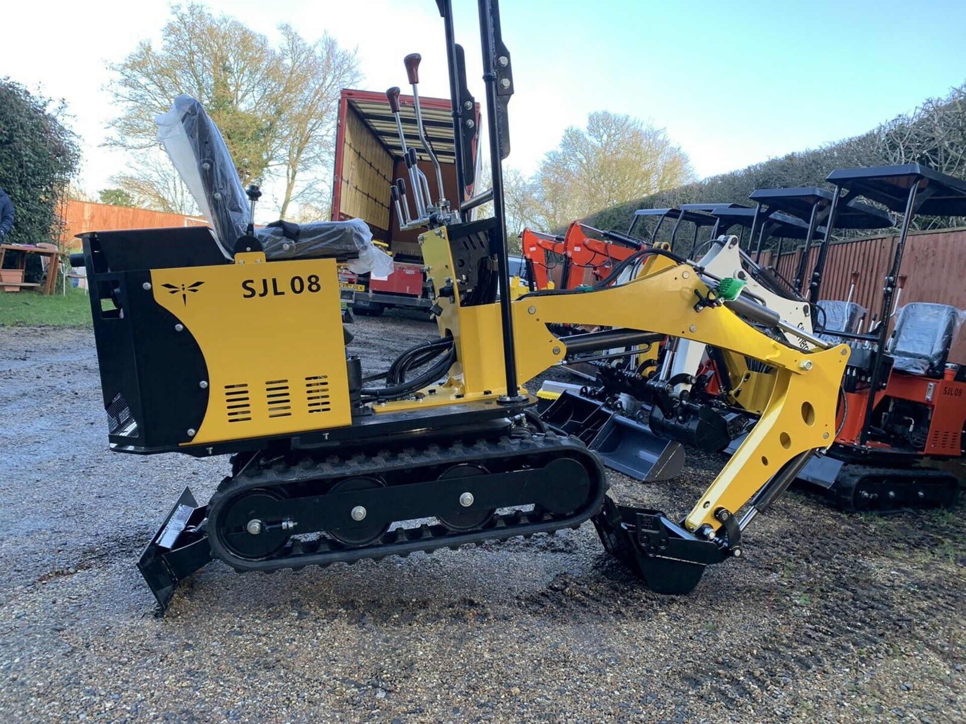 Mini Digger Excavator Hercules - Image 8 of 10