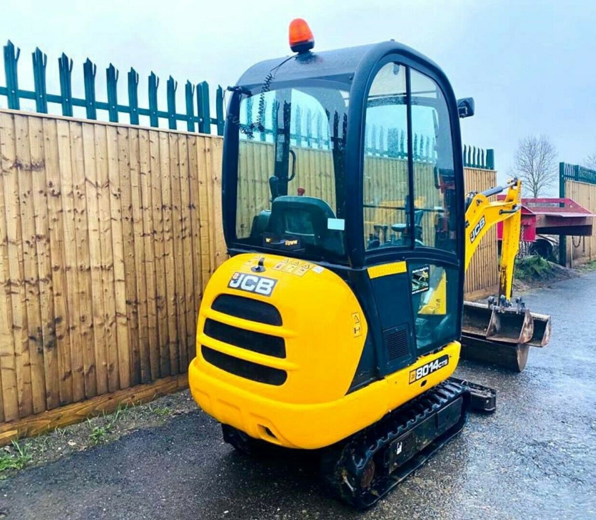 JCB 8014 Excavator 2017 - Image 4 of 12