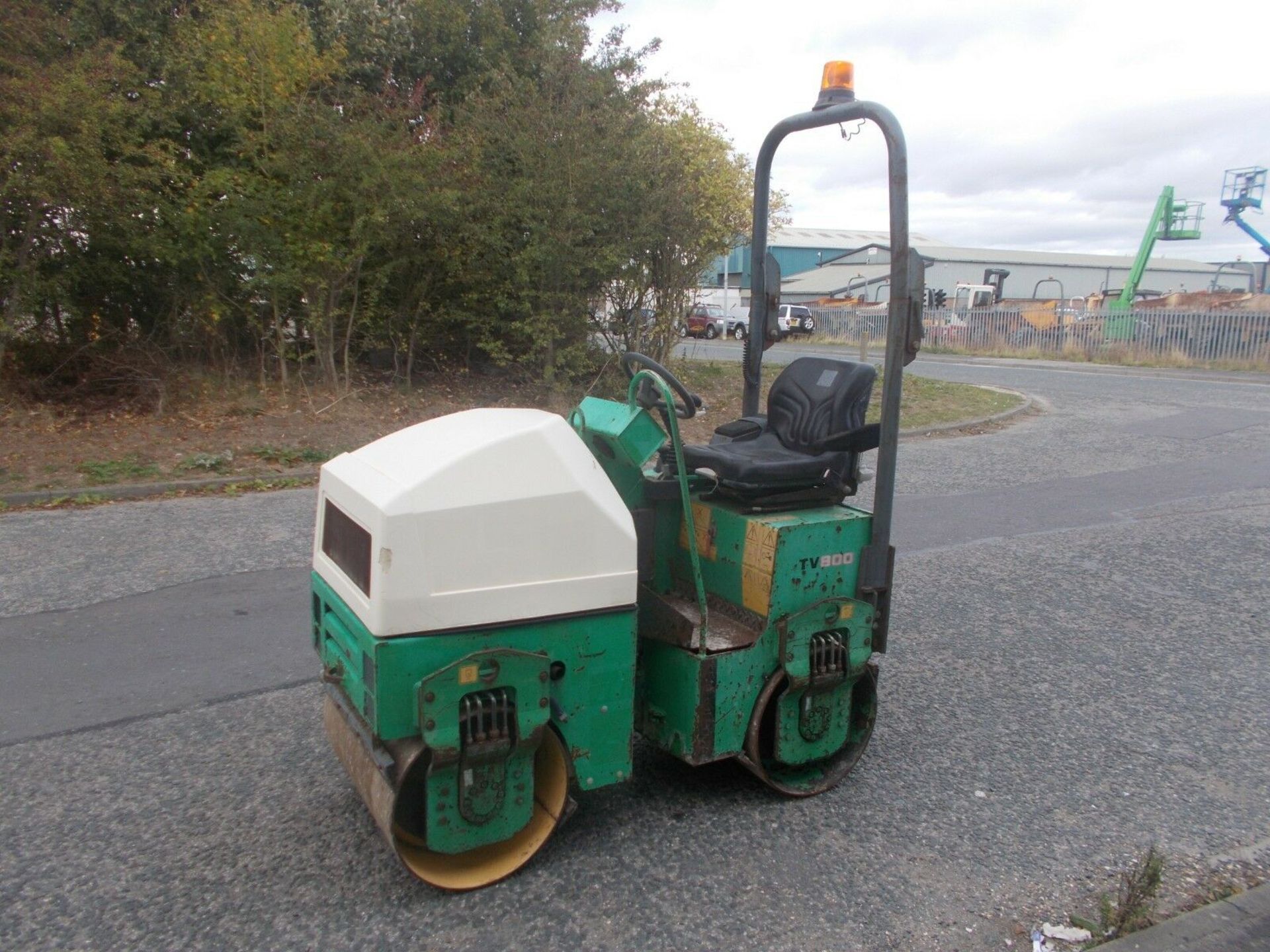 Terex benford tv 800 80 vibrating roller ride on - Image 3 of 7