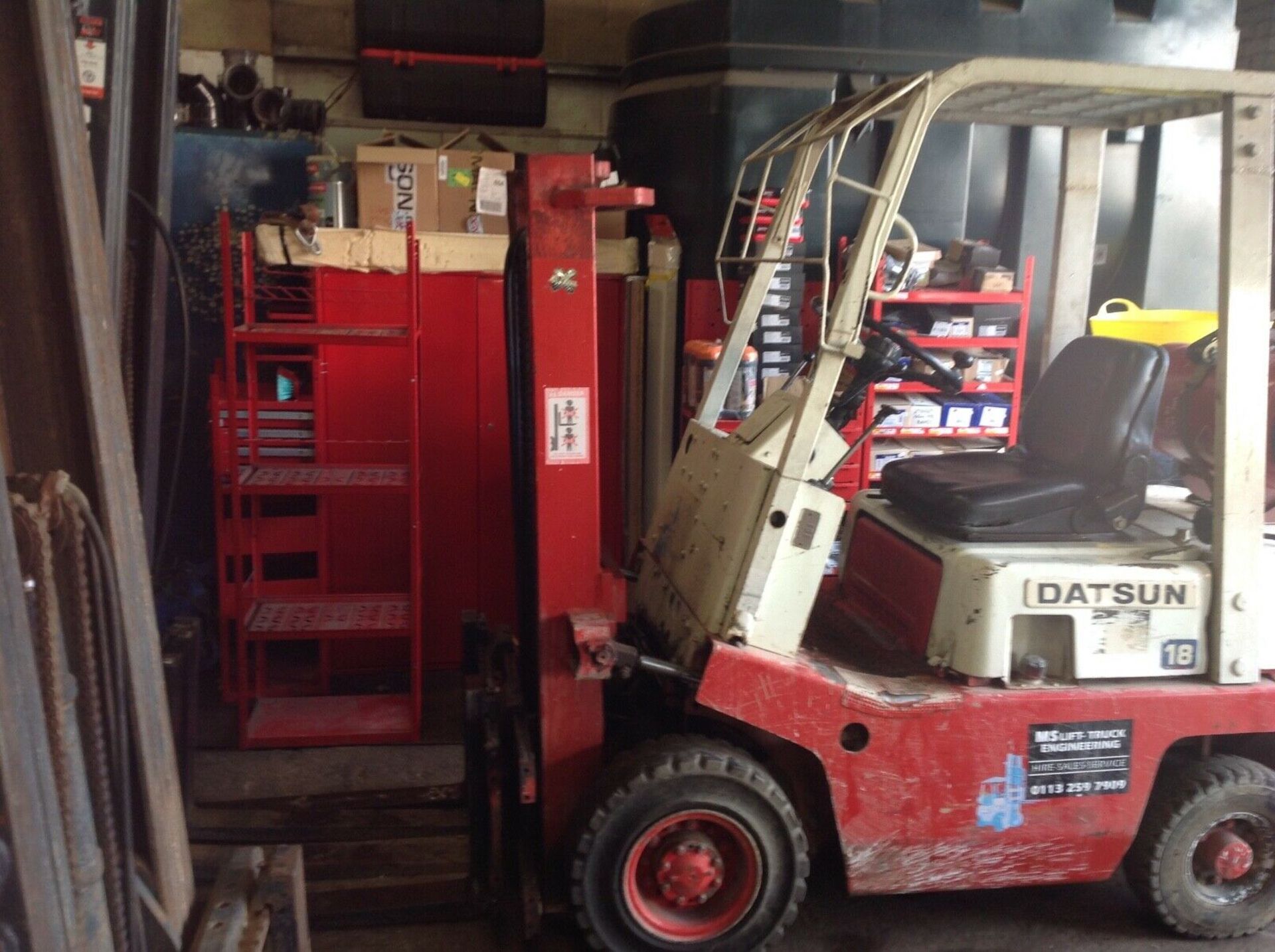 Datsun 1.8 ton gas forklift - Image 3 of 4