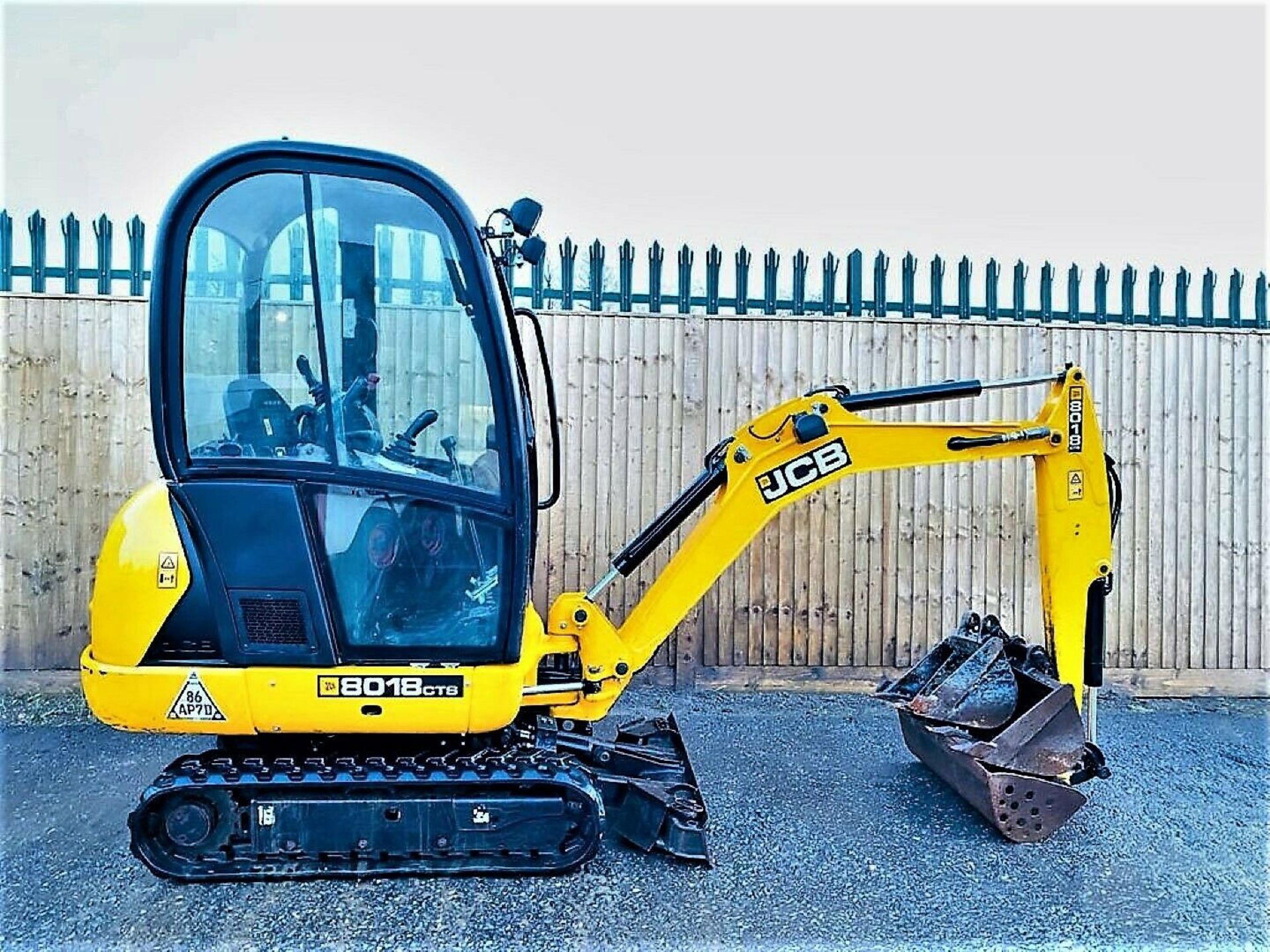 JCB 8018 Digger Excavator 2017