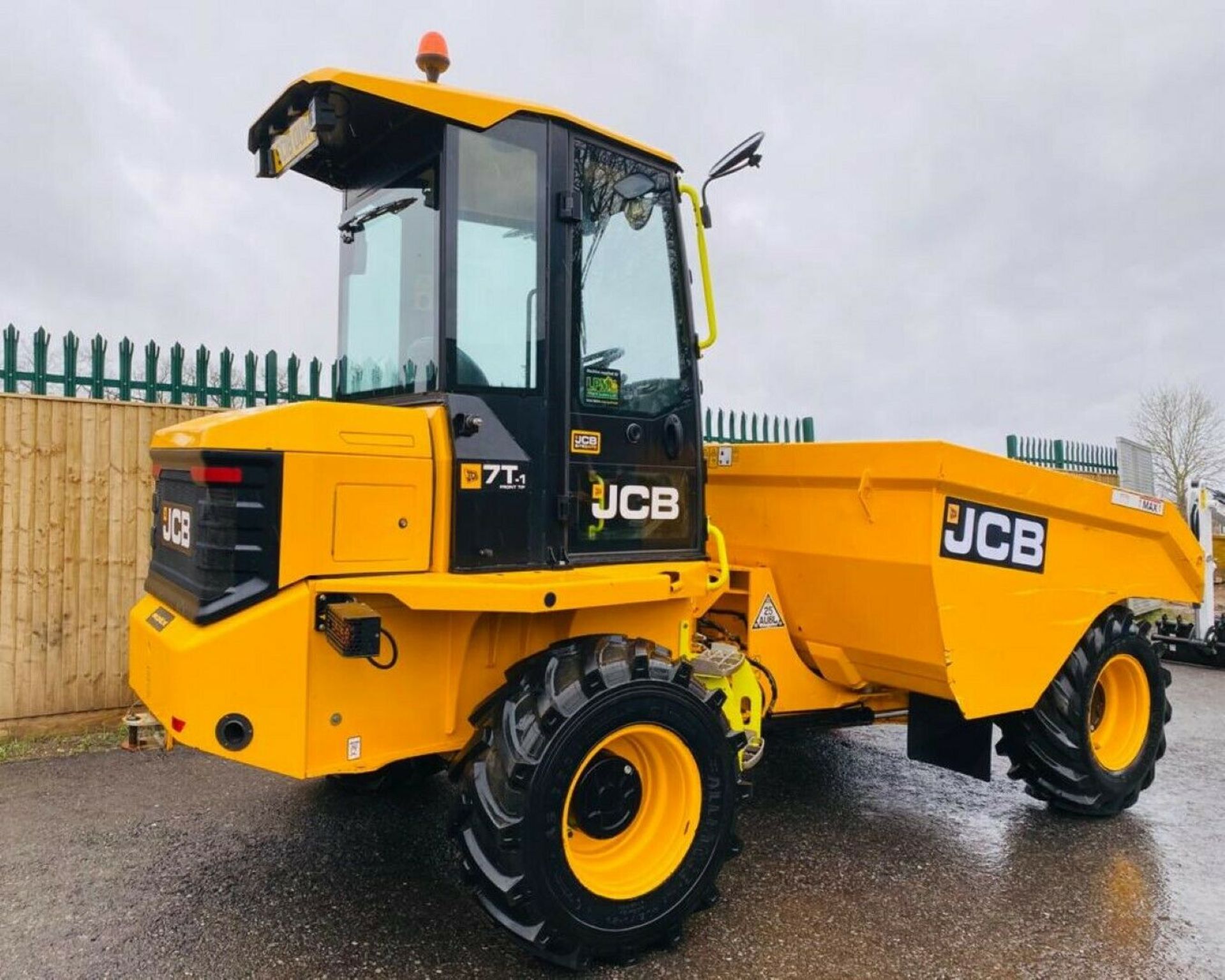 JCB 7FT 7 Ton Dumper 2018 - Image 5 of 12