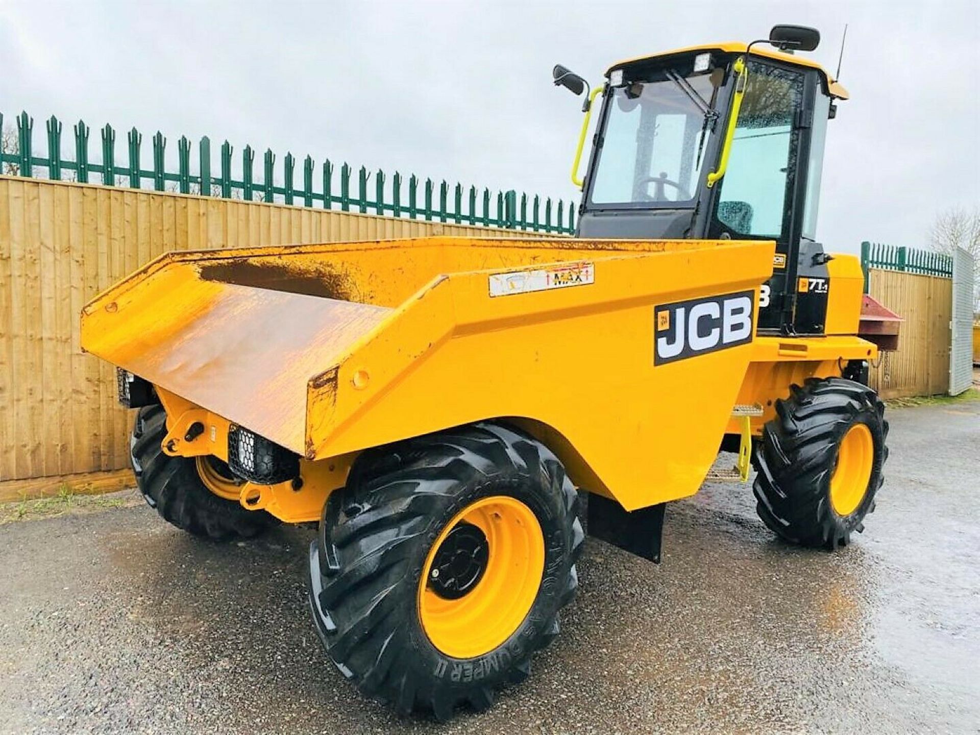 JCB 7FT 7 Ton Dumper 2018 - Image 4 of 12