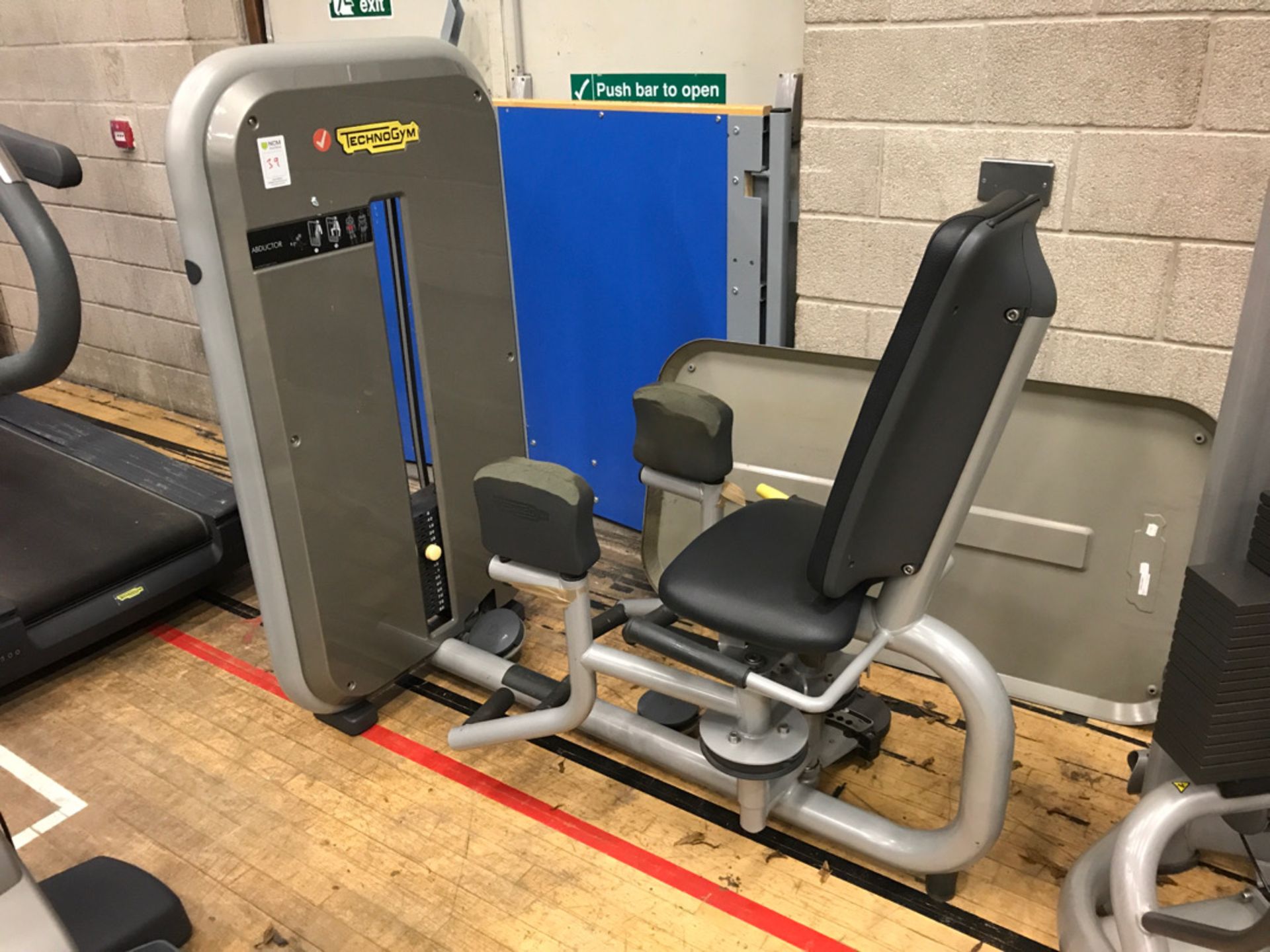 Technogym abductor machine