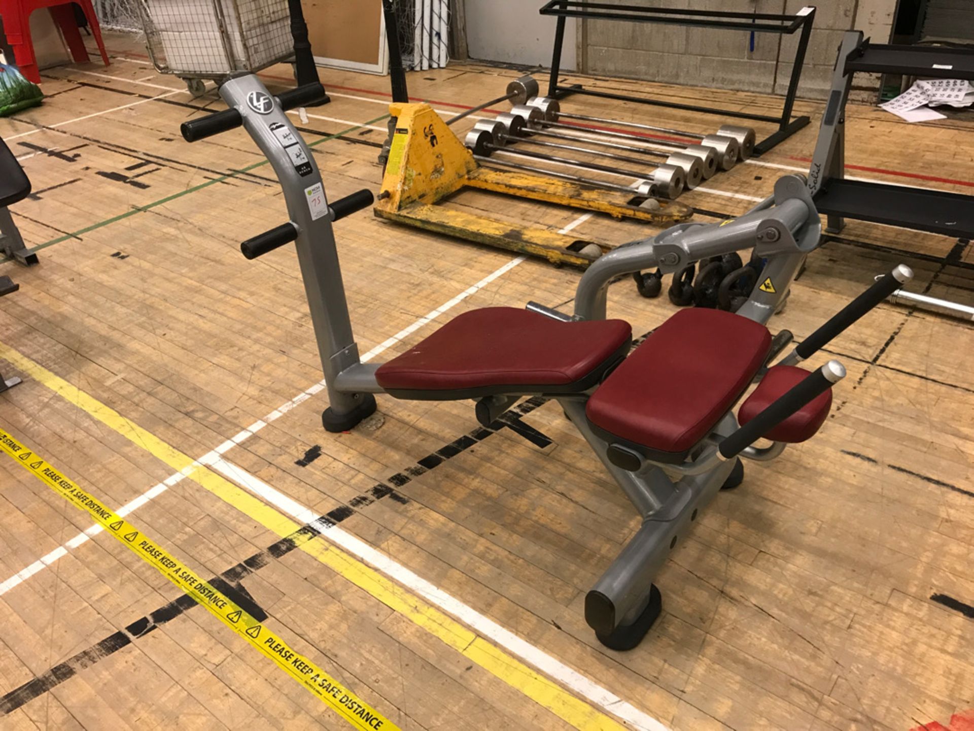 Life fitness ab bench