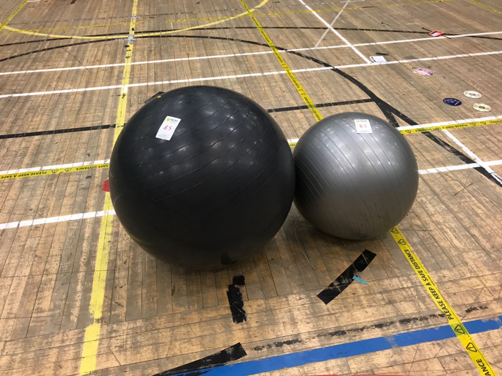 Gym balls x 2