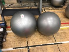 Gym balls x 2