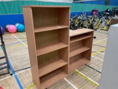 Bookcases x 2, Wooden