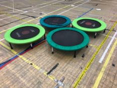 Fitness trampolines x 4