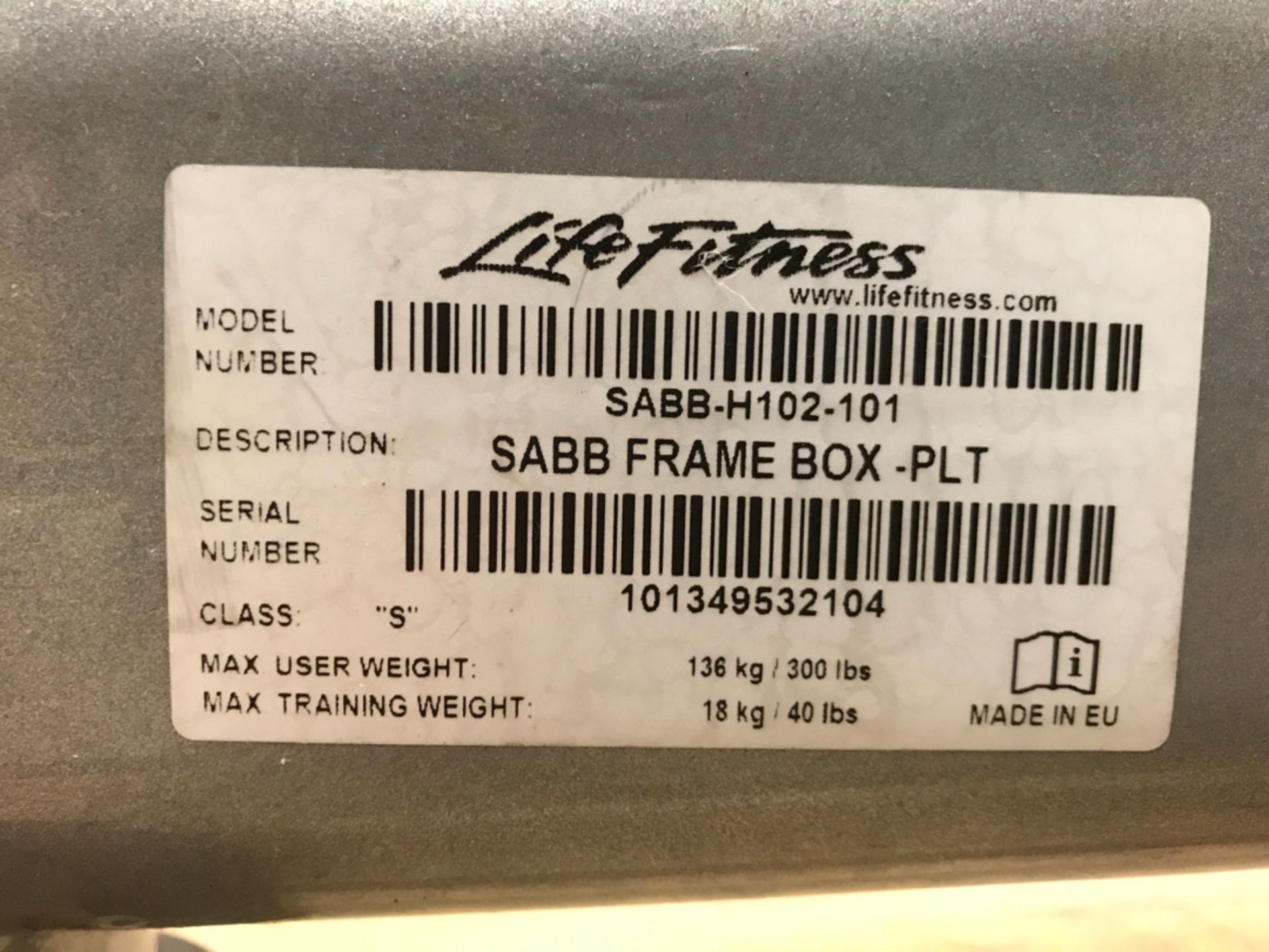 Life fitness ab bench - Image 5 of 5