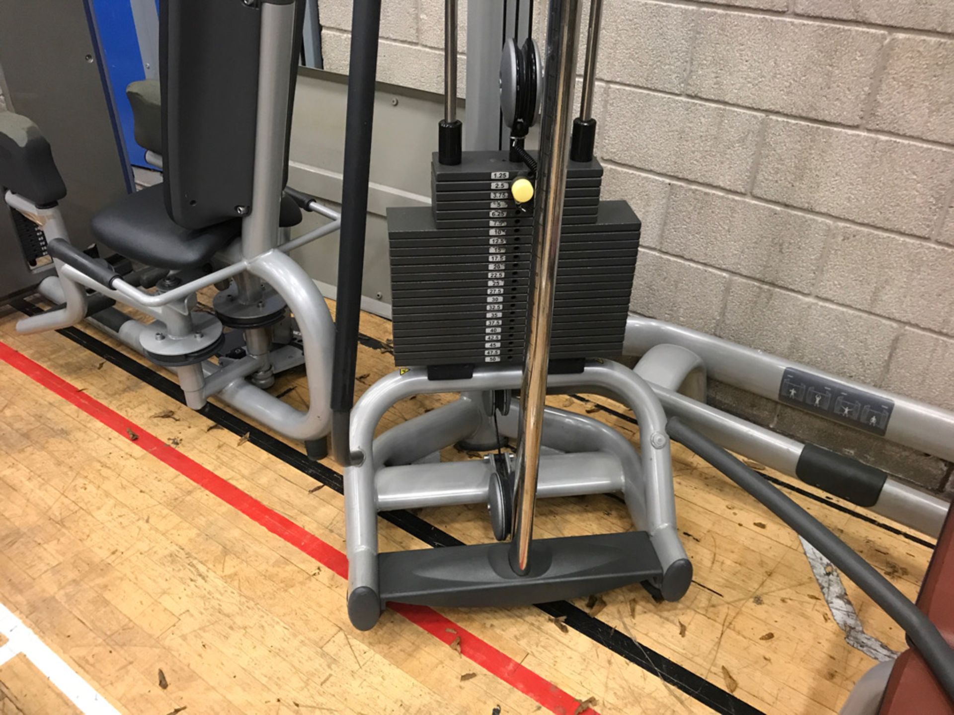 Technogym cable crossover machine - Image 2 of 10