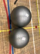 Gym balls x 2