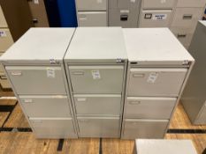 Filing Cabinets x 3