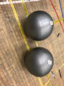 Gym balls x 2