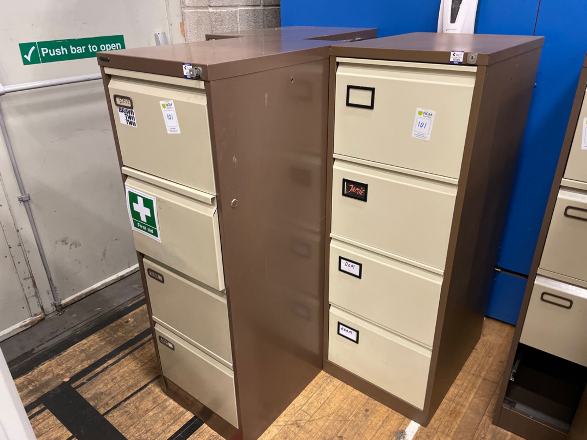 Filing Cabinets x 3