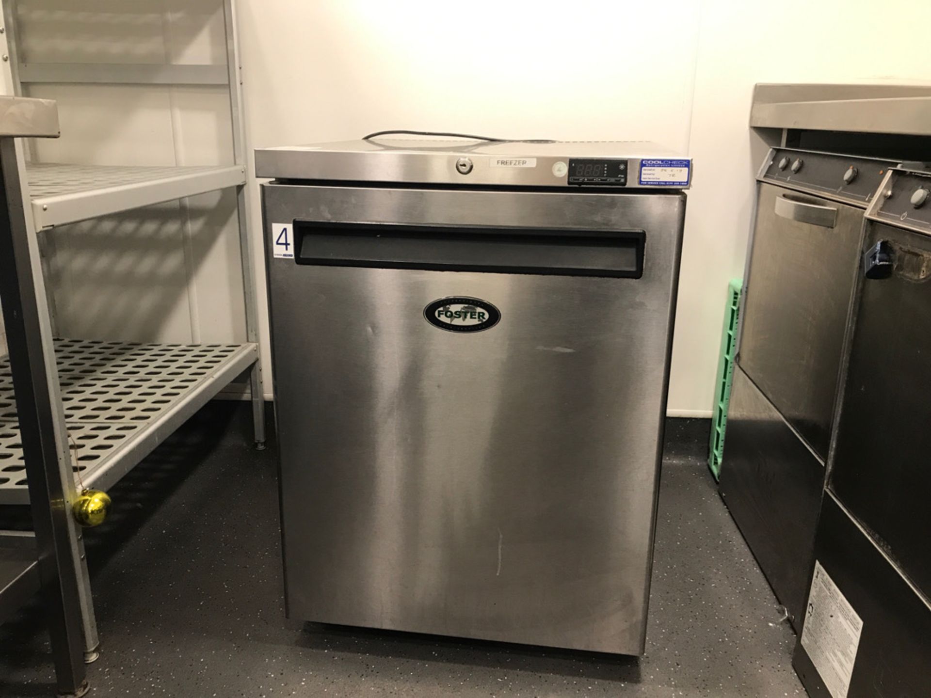 Foster Stainless Steel Freezer