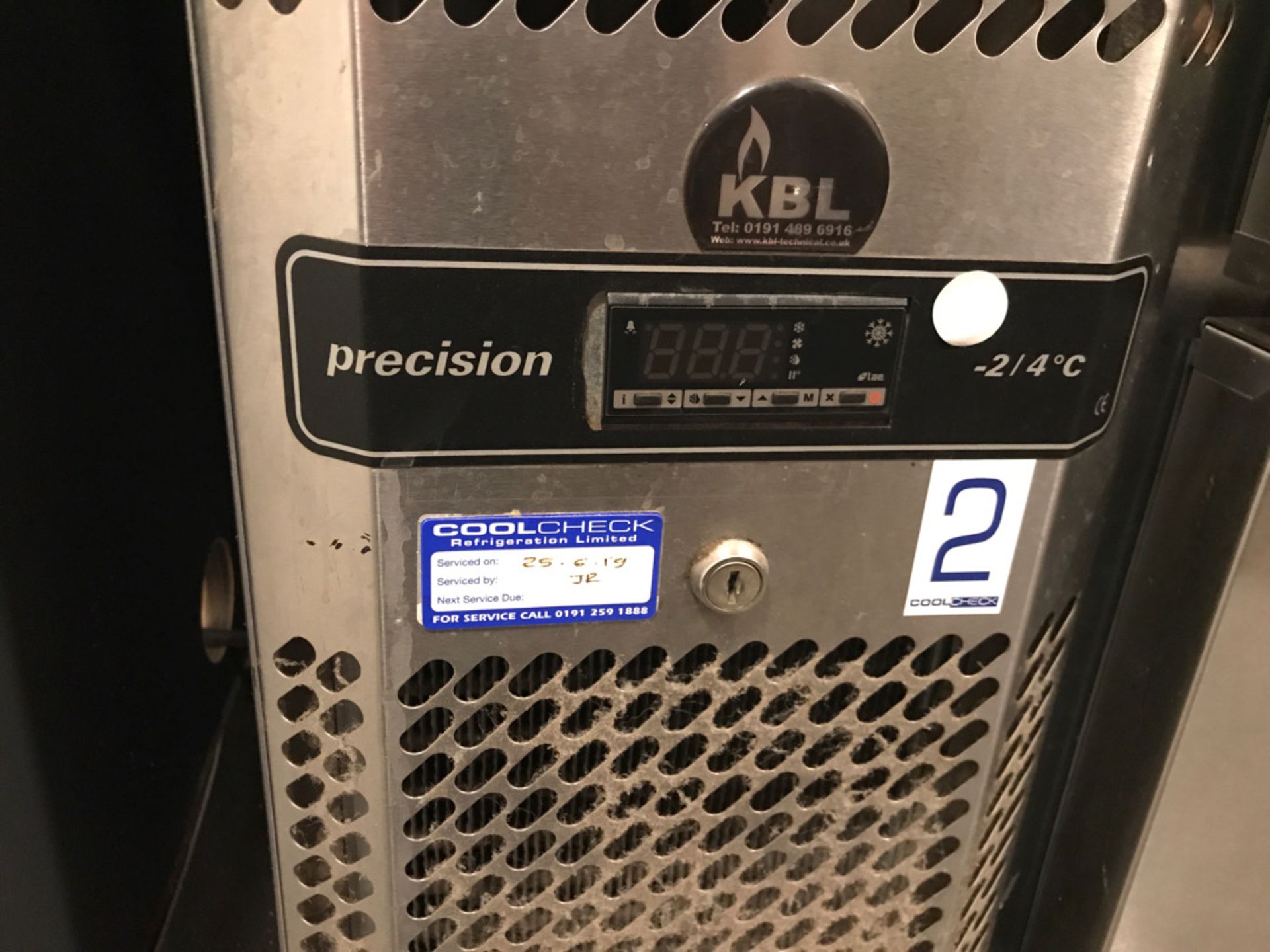 KBL precision five draw undercounter fridge Unit - Image 3 of 3