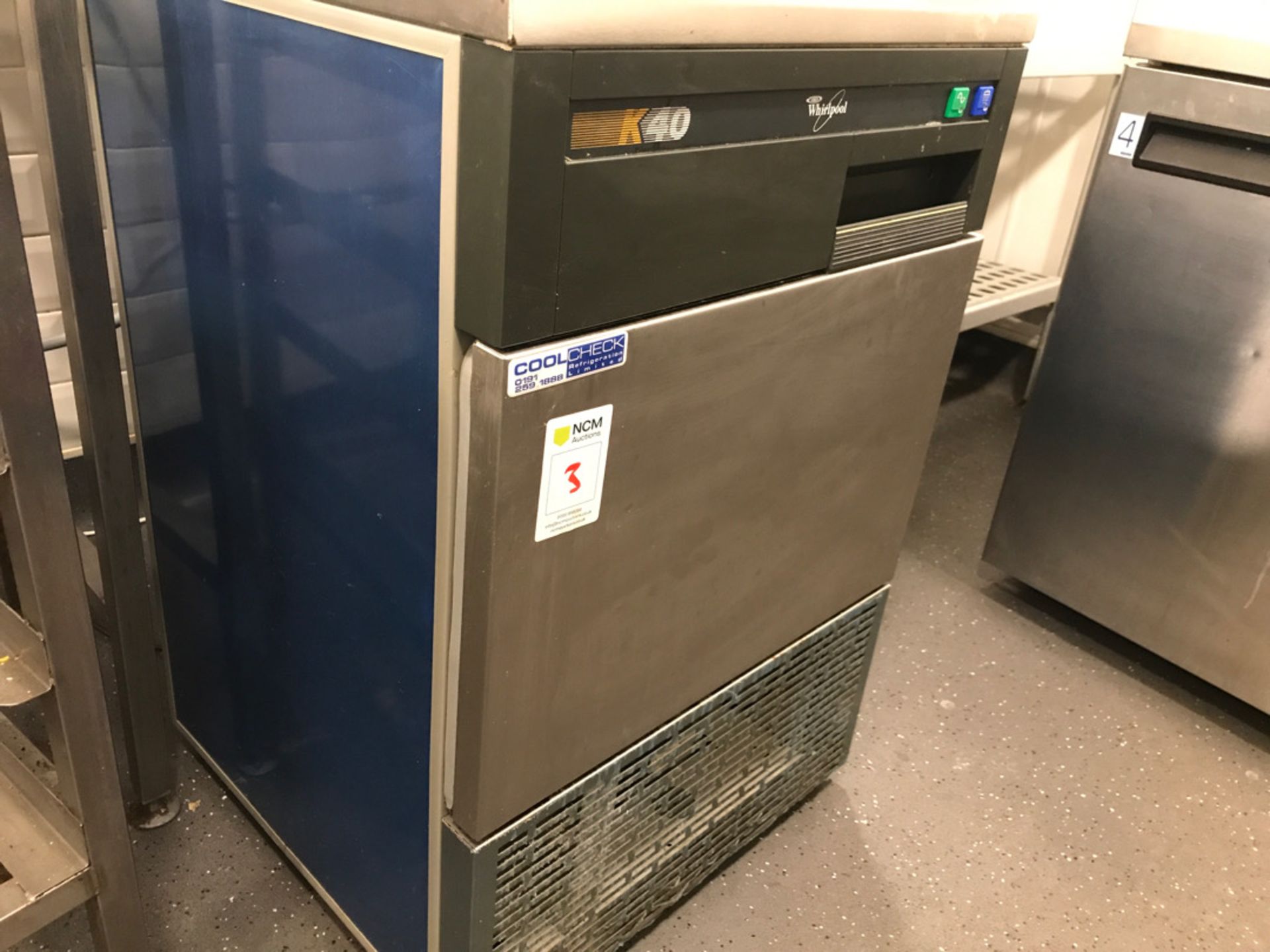 Whirlpool K 40 Icemaking machine