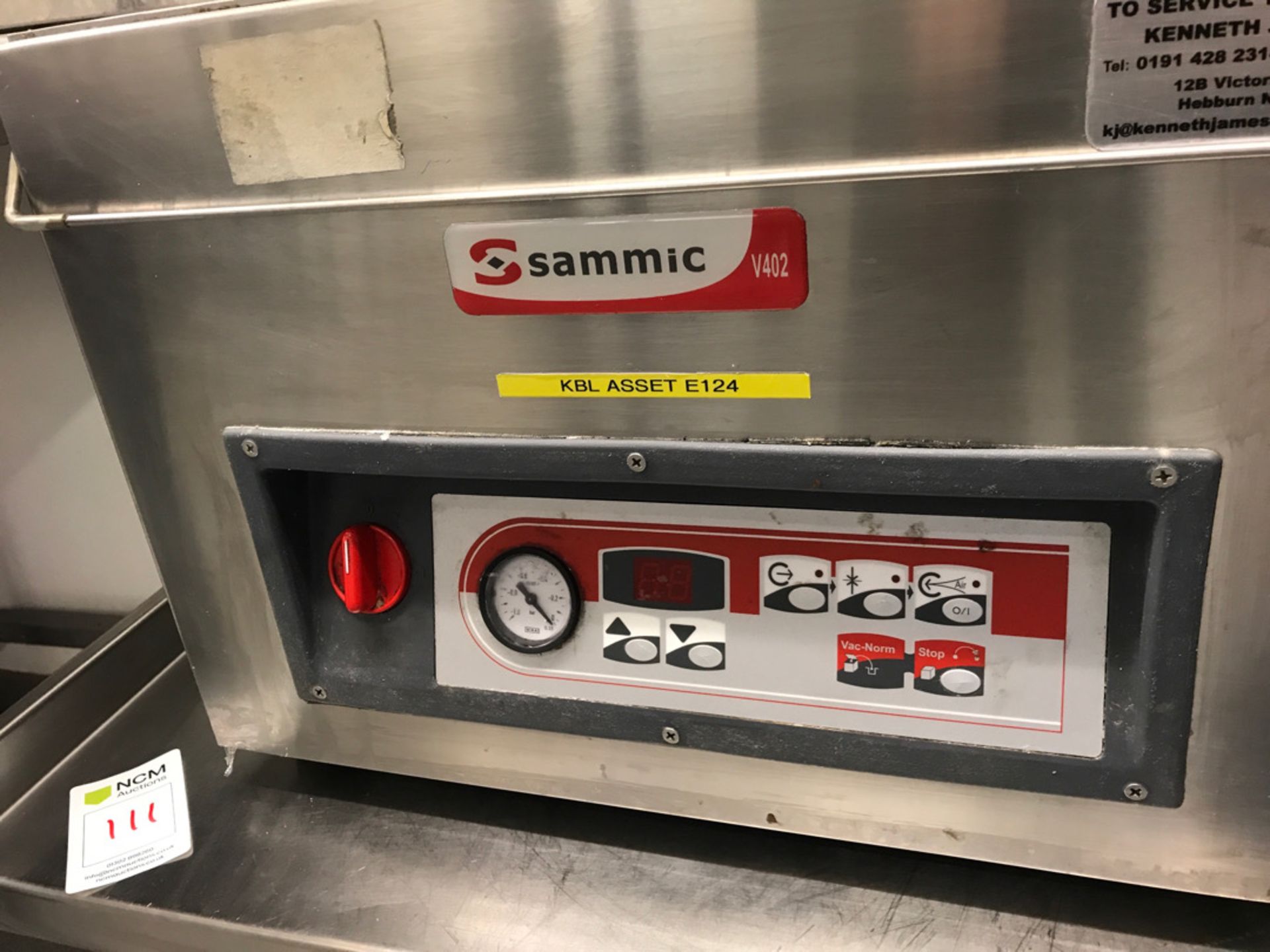 Sammic heat sealing machine - Image 2 of 3