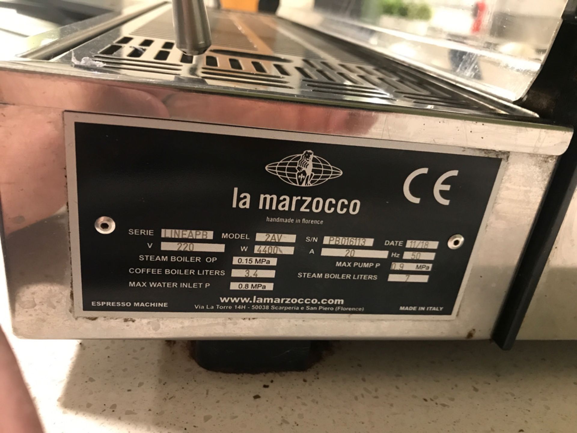 La marzocco Coffee machine - Image 3 of 4