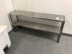 Stainless steel shelf unit