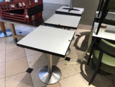 Pedestal tables x 2