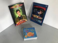 Doctor Who annuals and sharing a shell song books