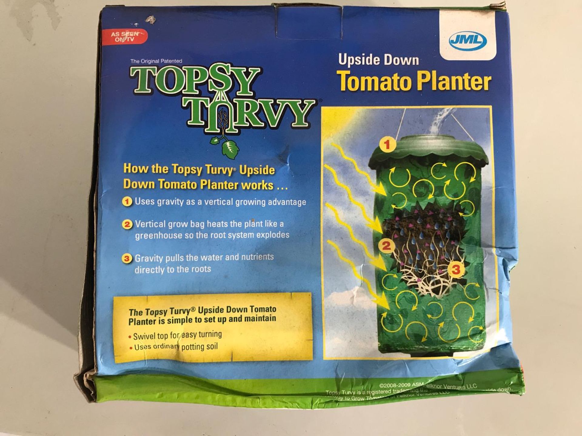 JML topsy turvey upside down tomato planter - Image 2 of 2