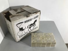 Horse and cart safety matches