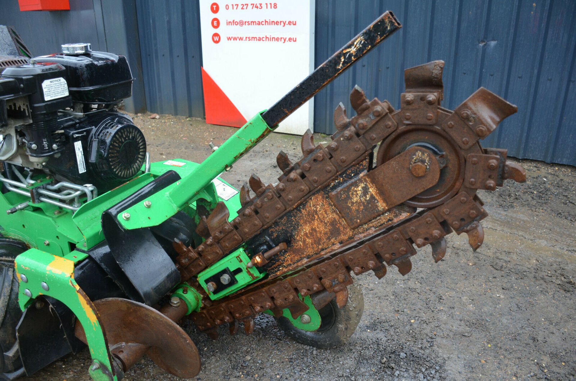 Vermeer RTX100 walk behind/pedestrian trencher - Image 5 of 9