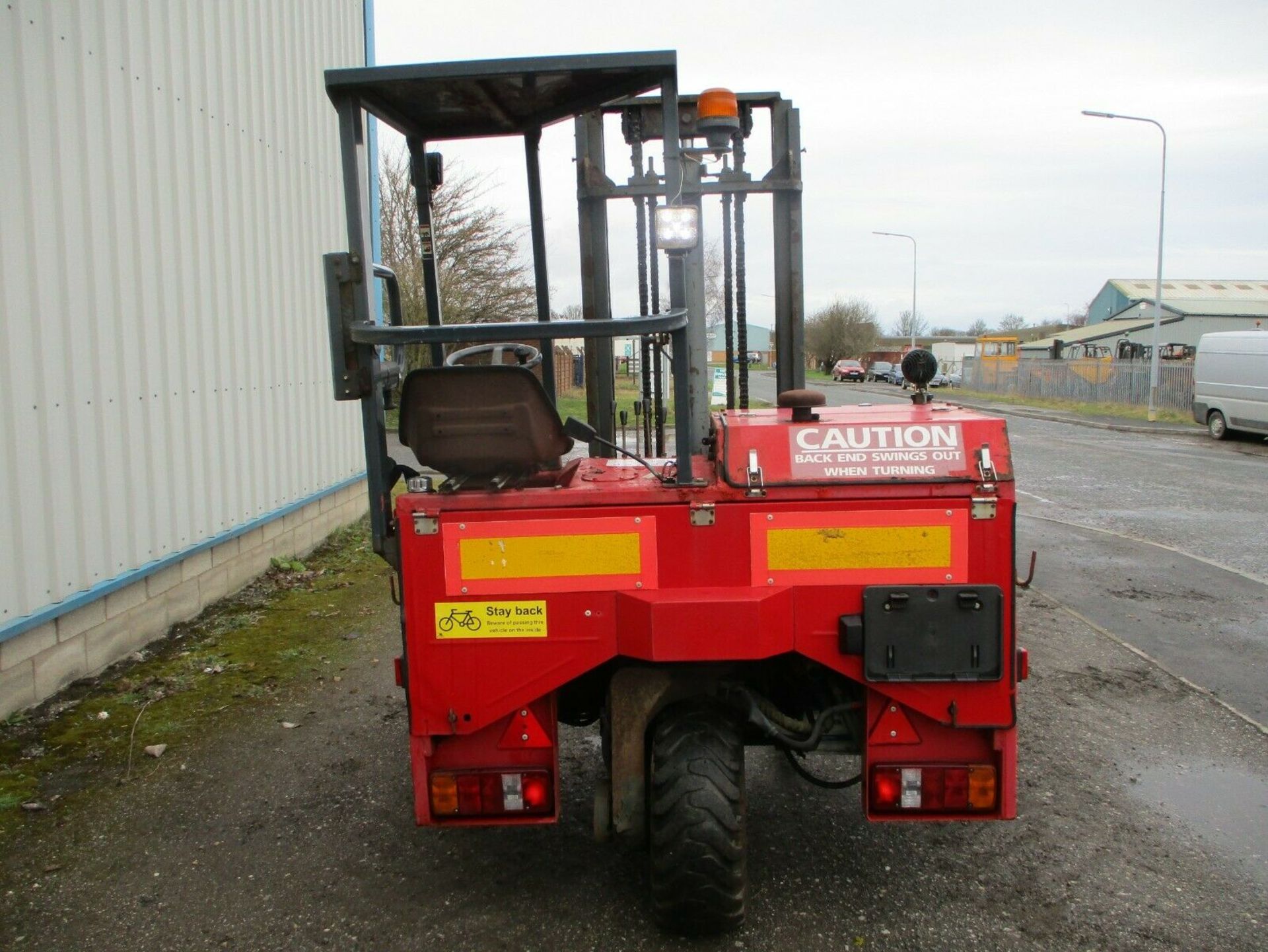 Moffett mounty M2003 truck mounted forklift 3 whee