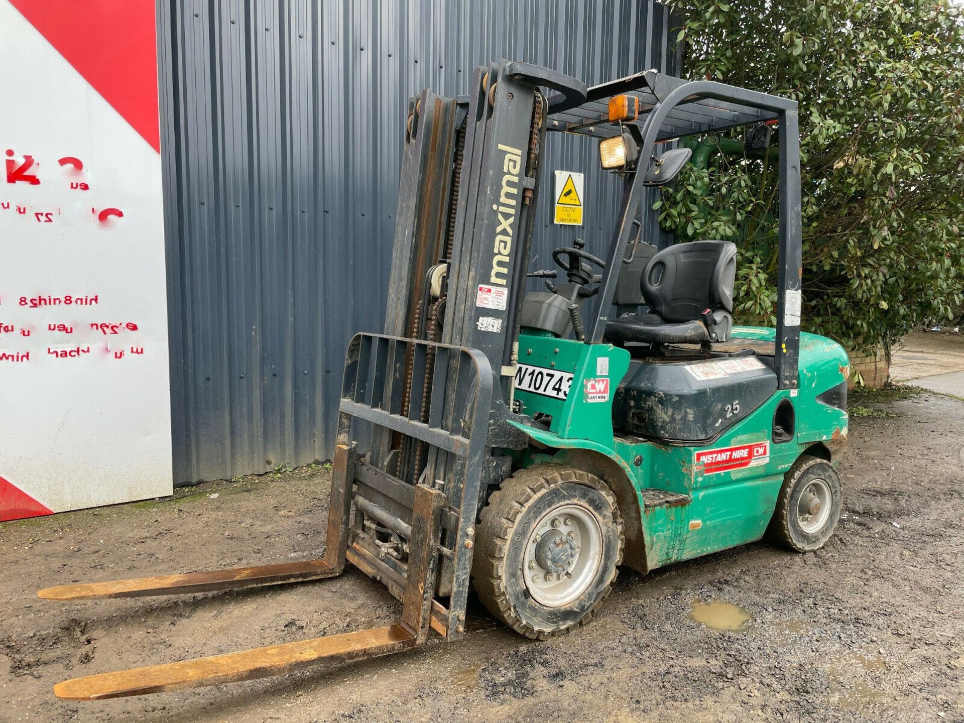 Zhejiang maximal FD25 2.5t, diesel forklift truck, - Image 3 of 12