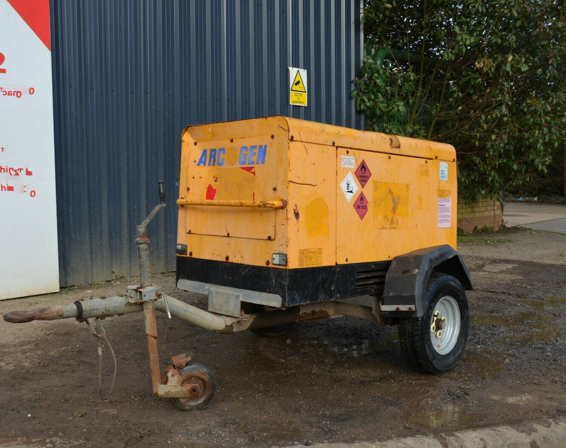 ArcGen Powermaker 15MV-K 15 kva trailer mounted ge - Image 13 of 13