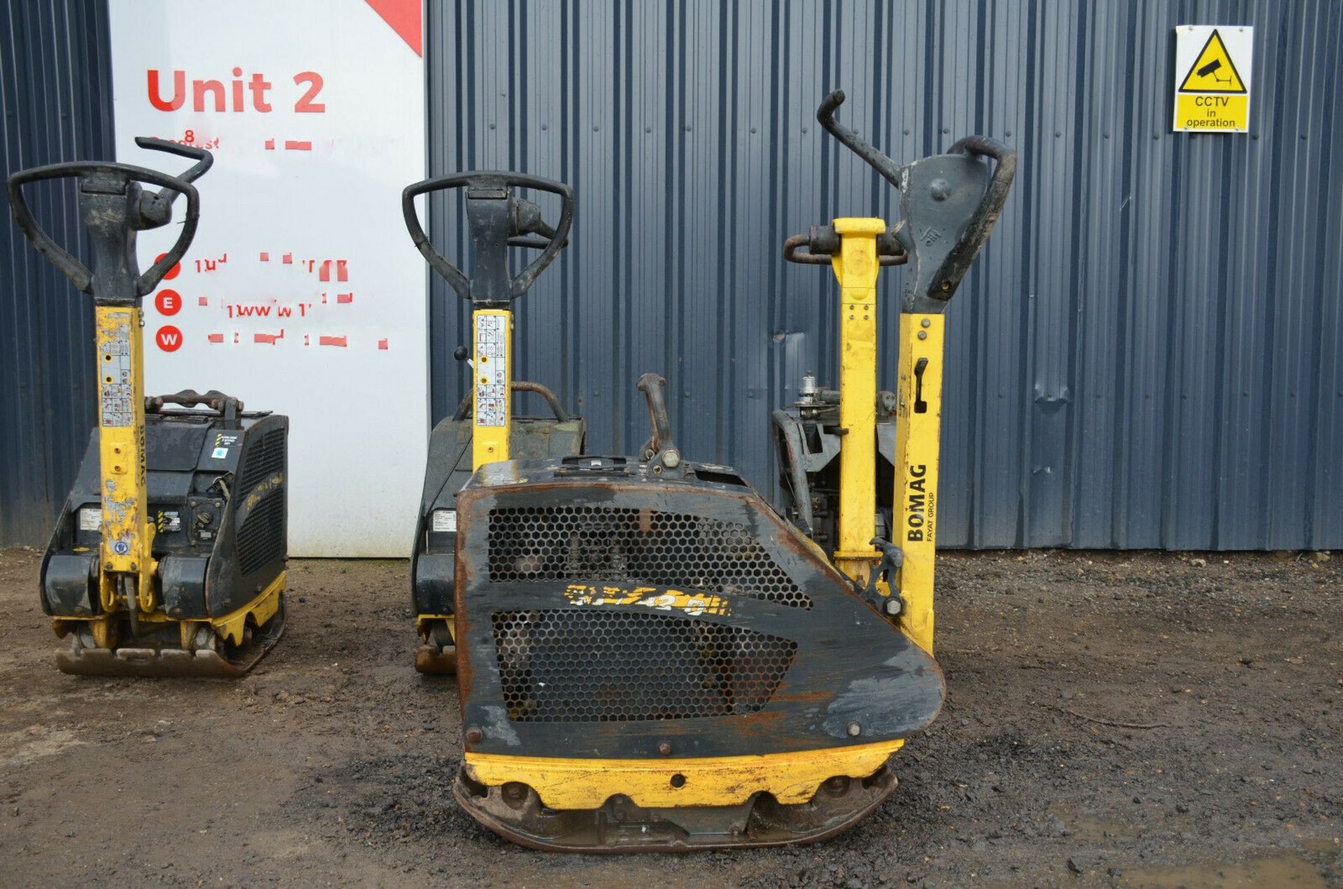 Bomag BPR 35/42D electric starter