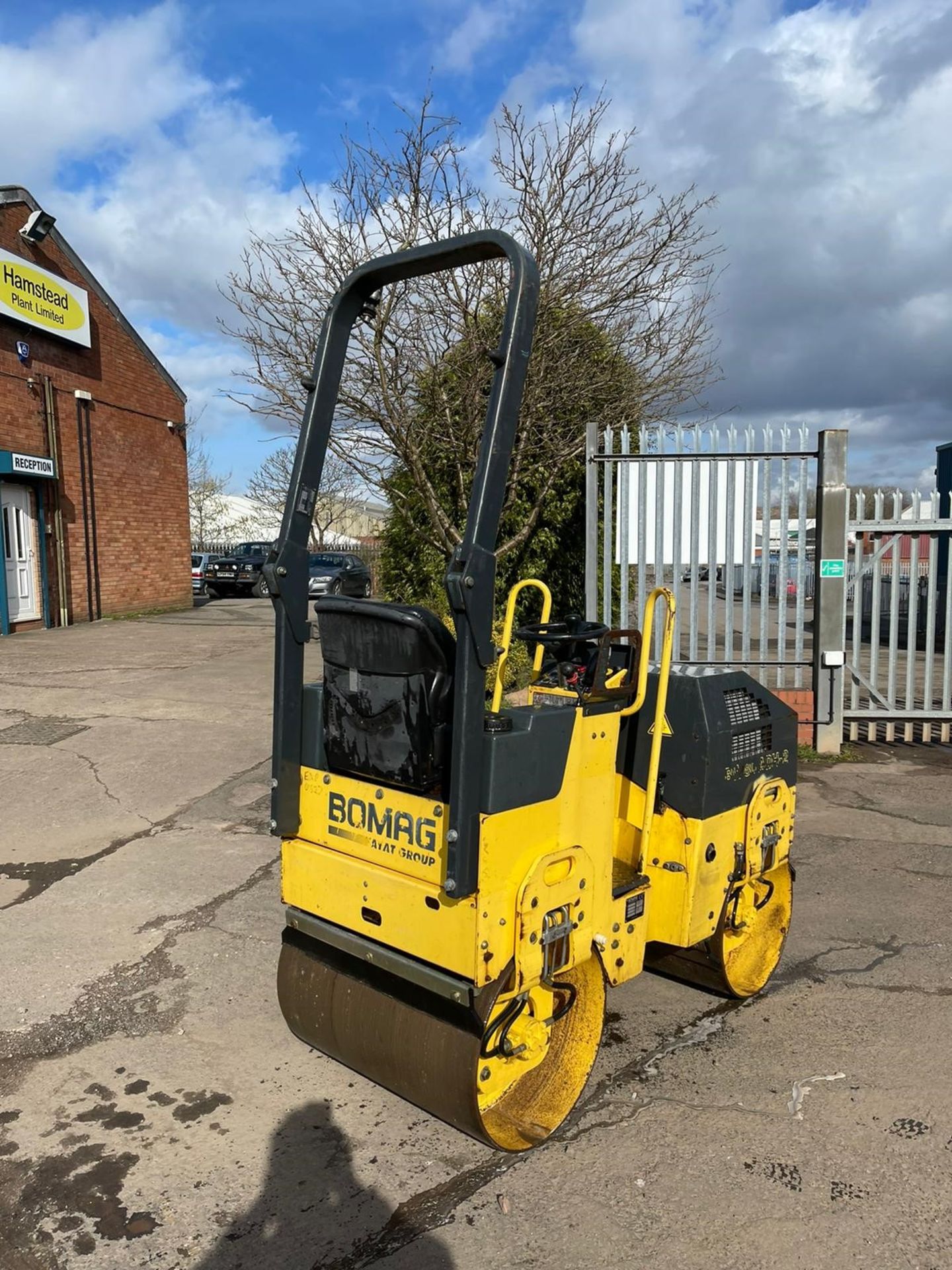 2008 bomag 80 roller - Image 2 of 7