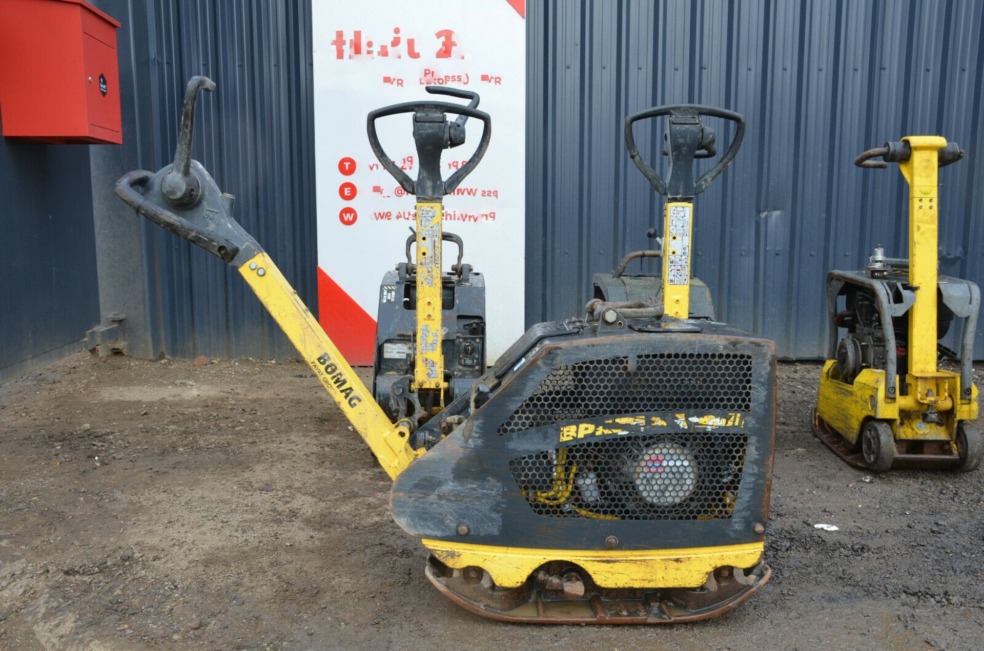 Bomag BPR 35/42D electric starter