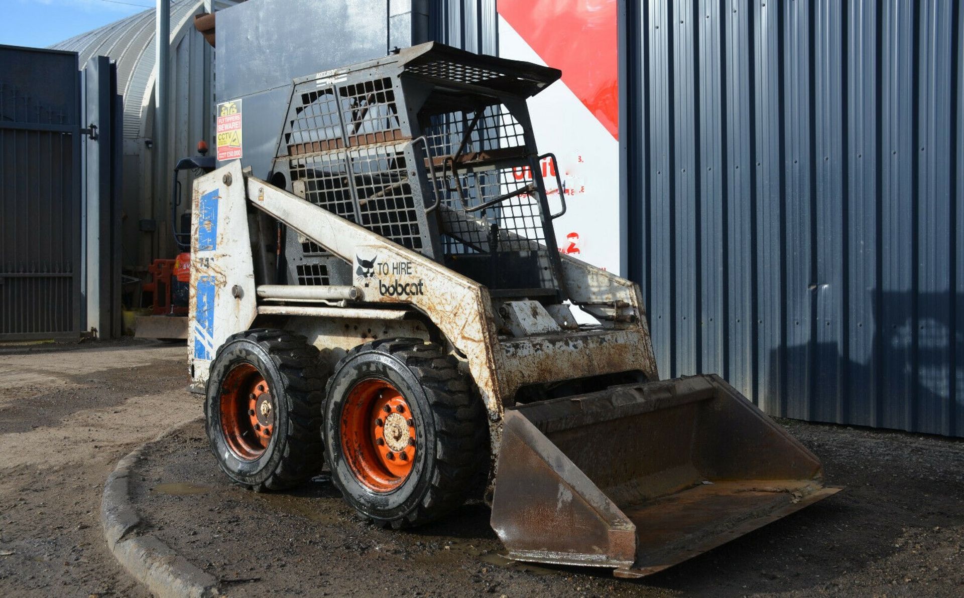 Bobcat 741 Skid steer loader - Image 11 of 12