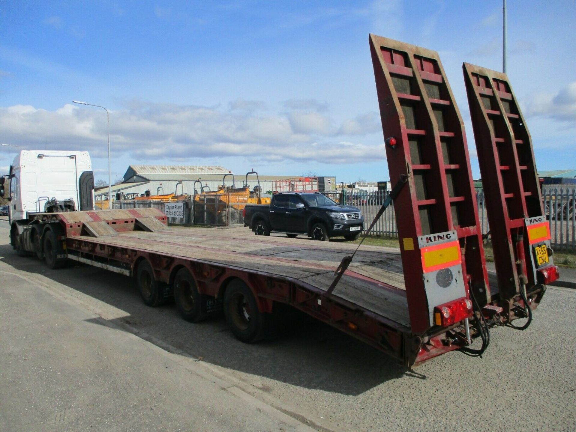 2011 King GTS 44 step frame trailer MOT March 22 d - Image 8 of 12