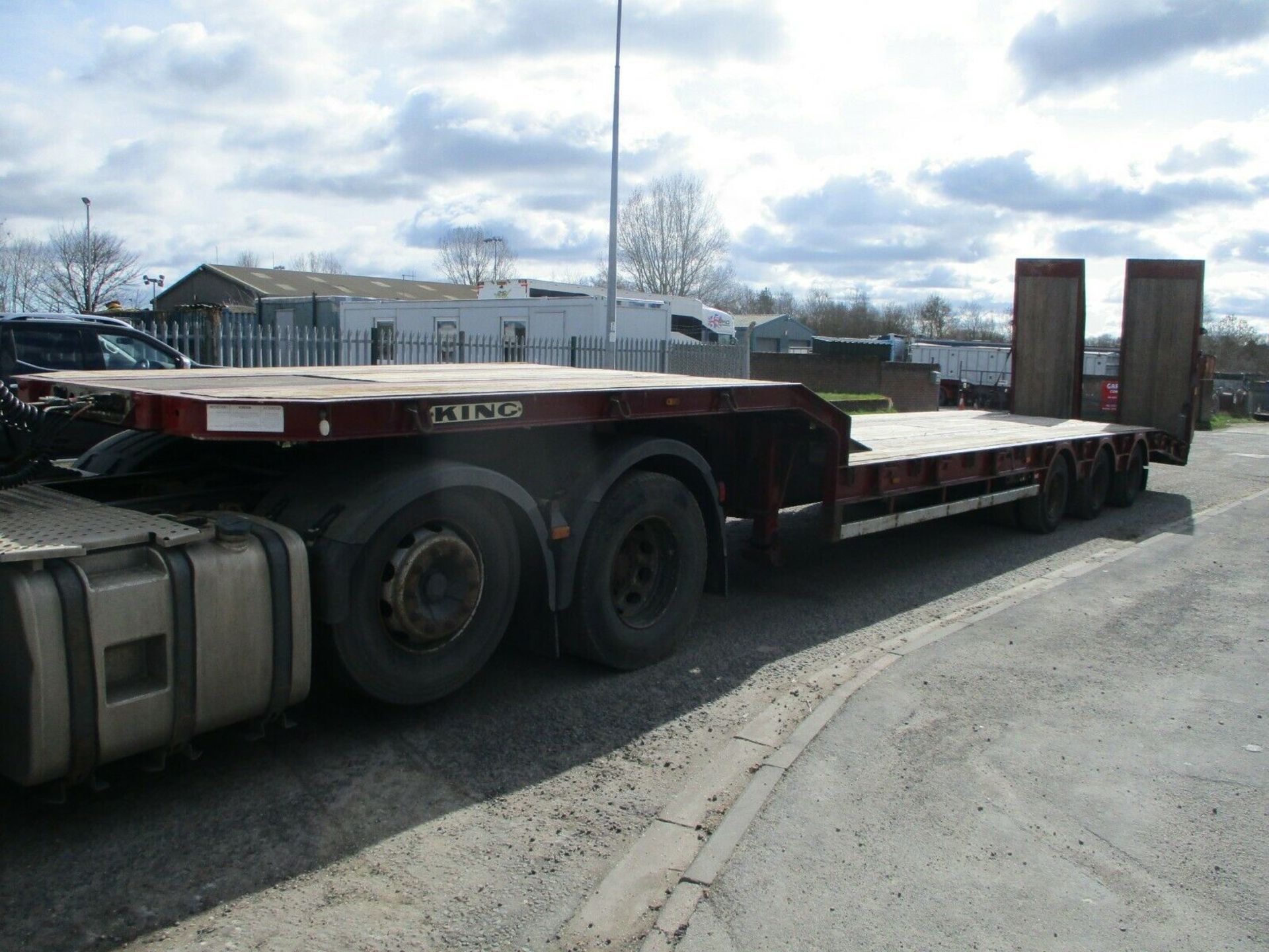 2011 King GTS 44 step frame trailer MOT March 22 d - Image 9 of 12