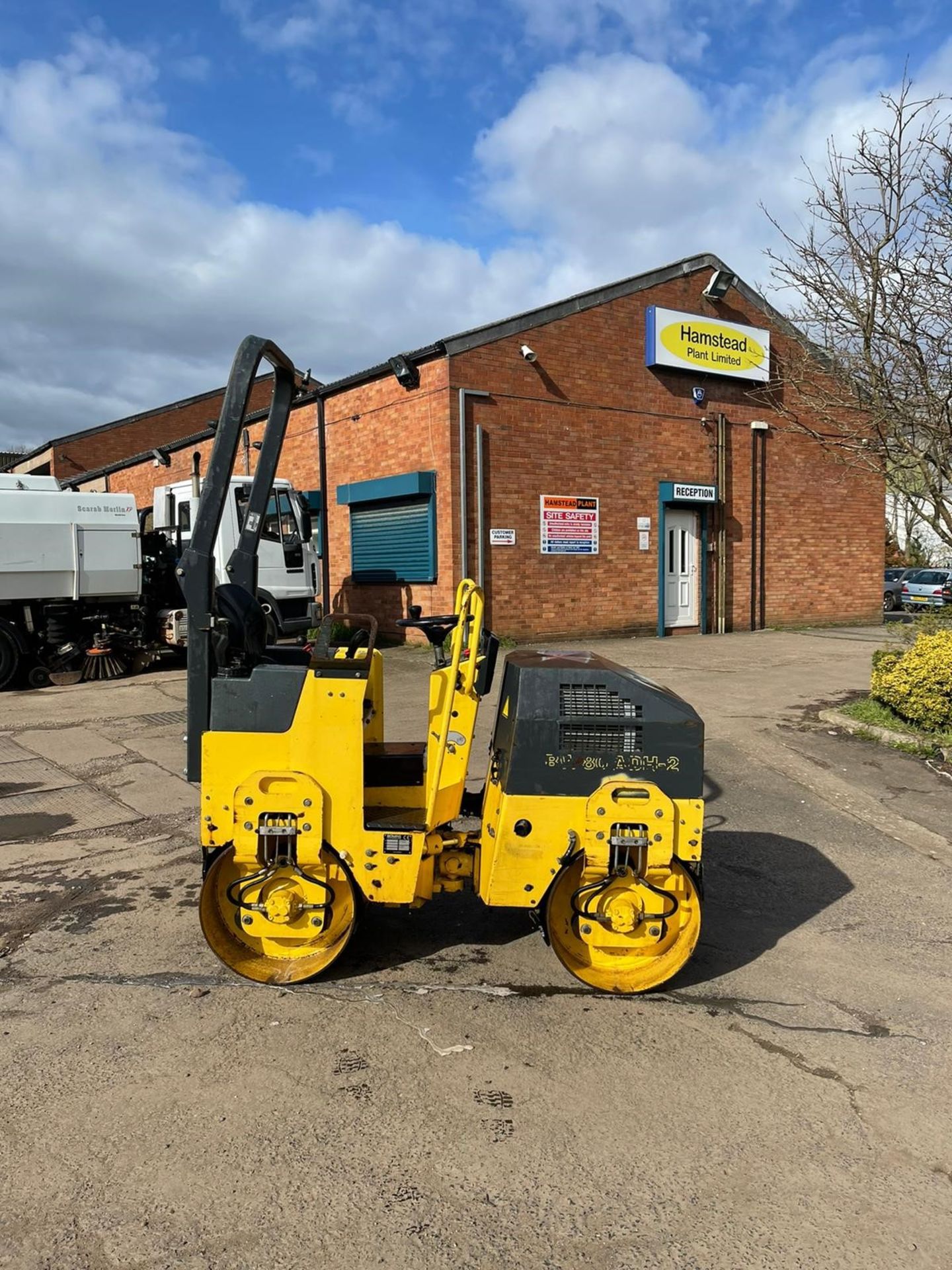 2008 bomag 80 roller