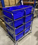 Warehouse Stock Trolley