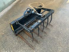 Whites General Purpose Grab. For Skidsteer Loader