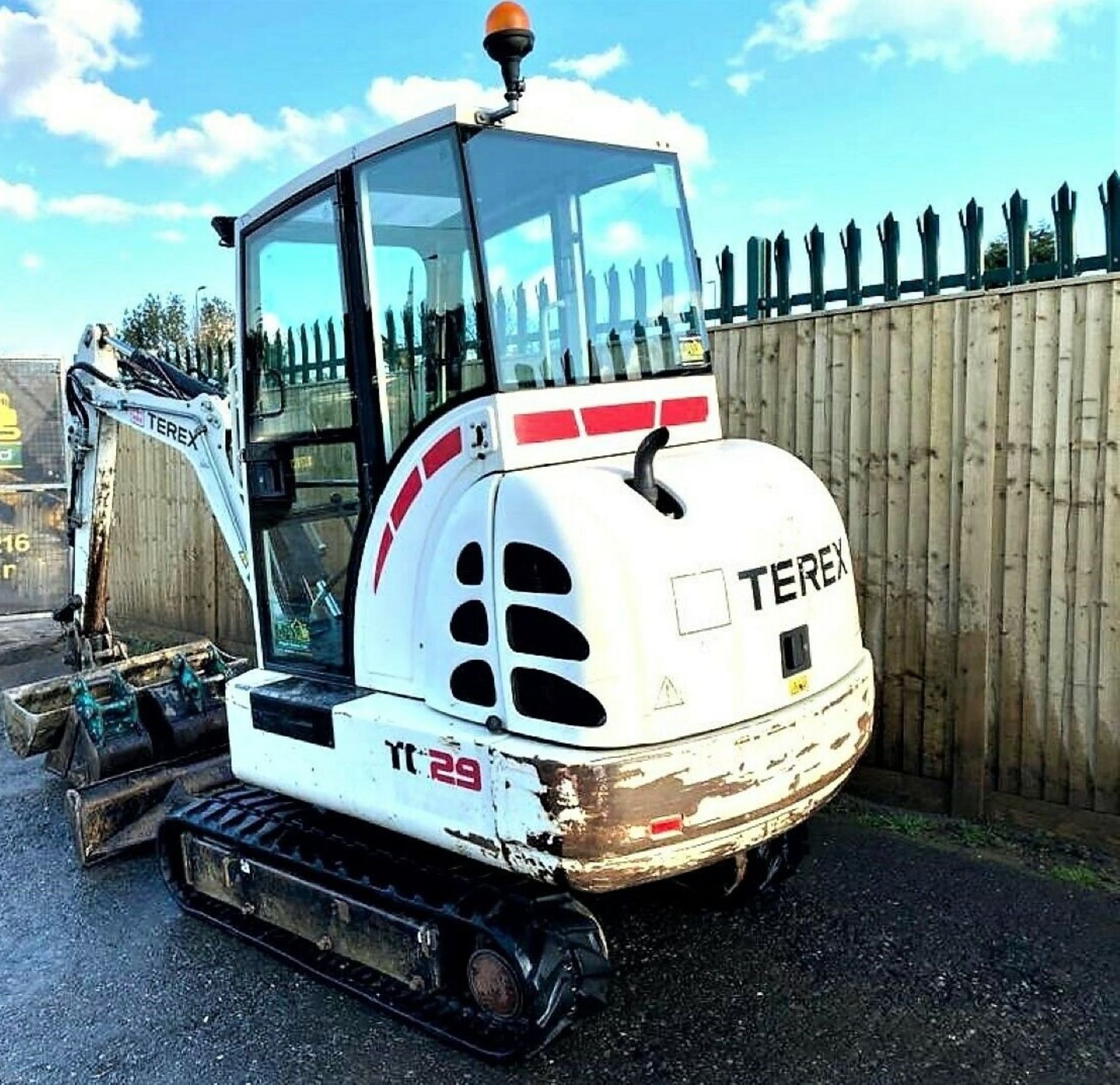 Terex TC29 Excavator Digger 2007 - Image 7 of 12