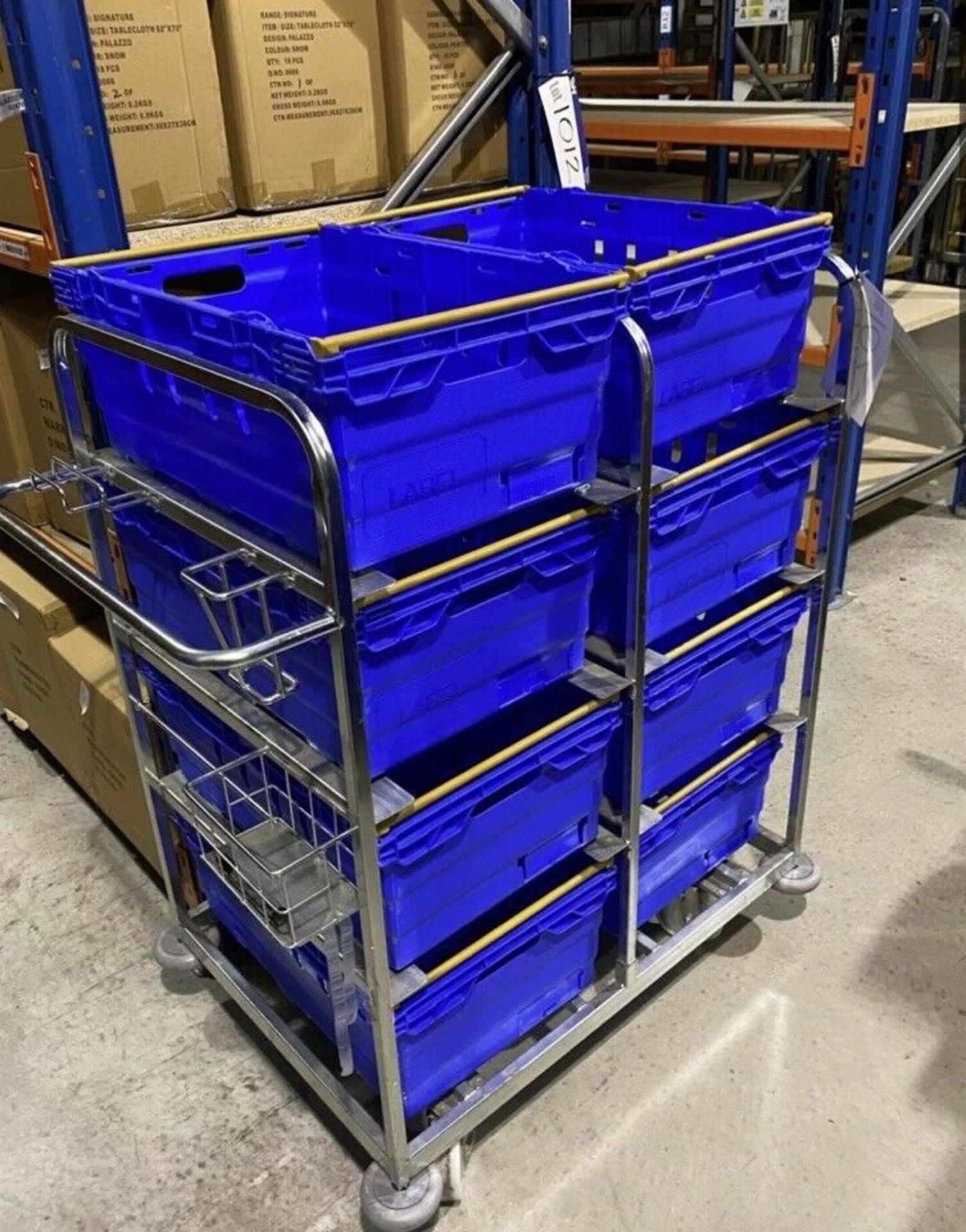 Warehouse Stock Trolley