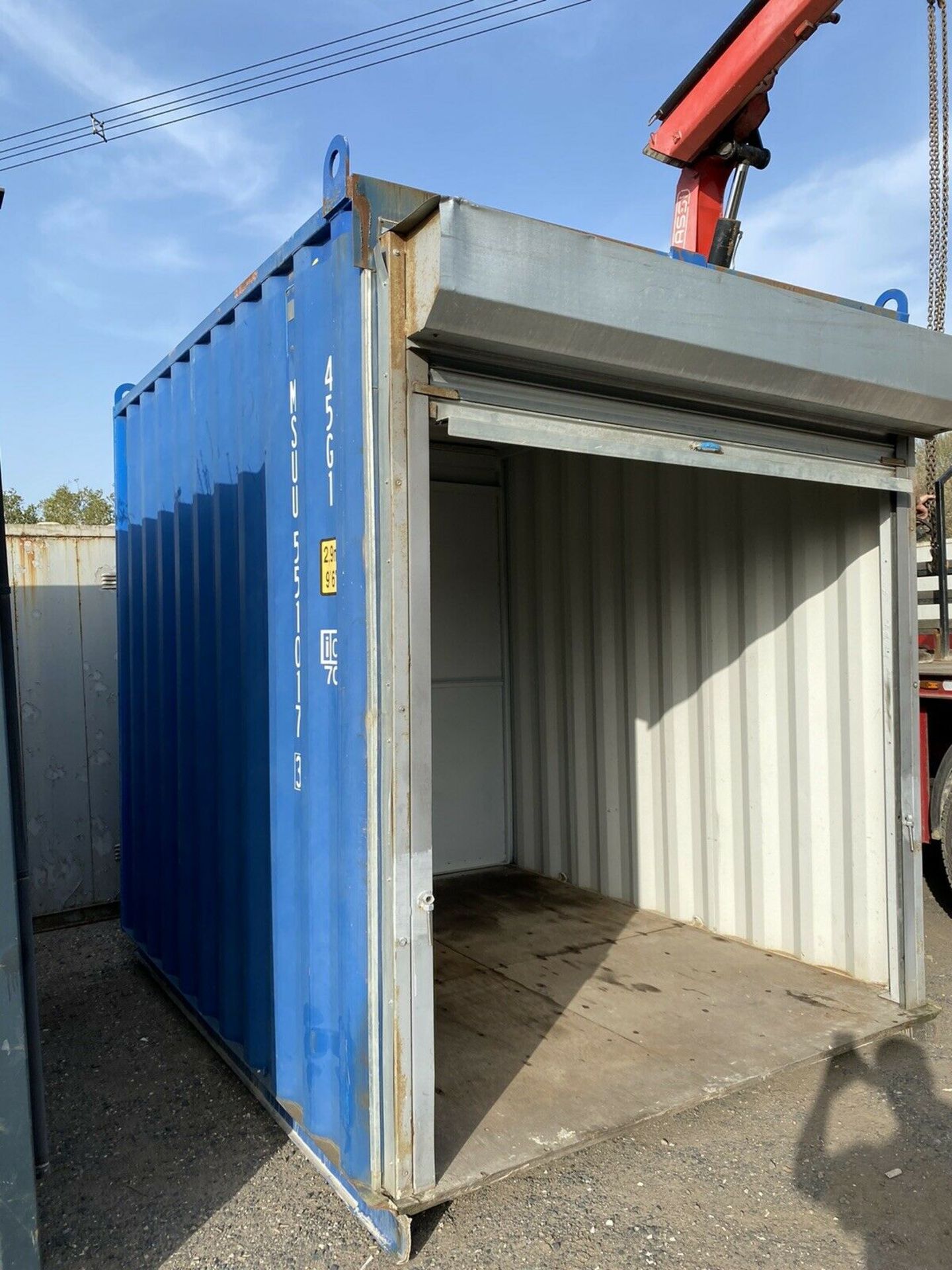 10ft High Cube Storage Container With Roller Shutt - Image 2 of 10