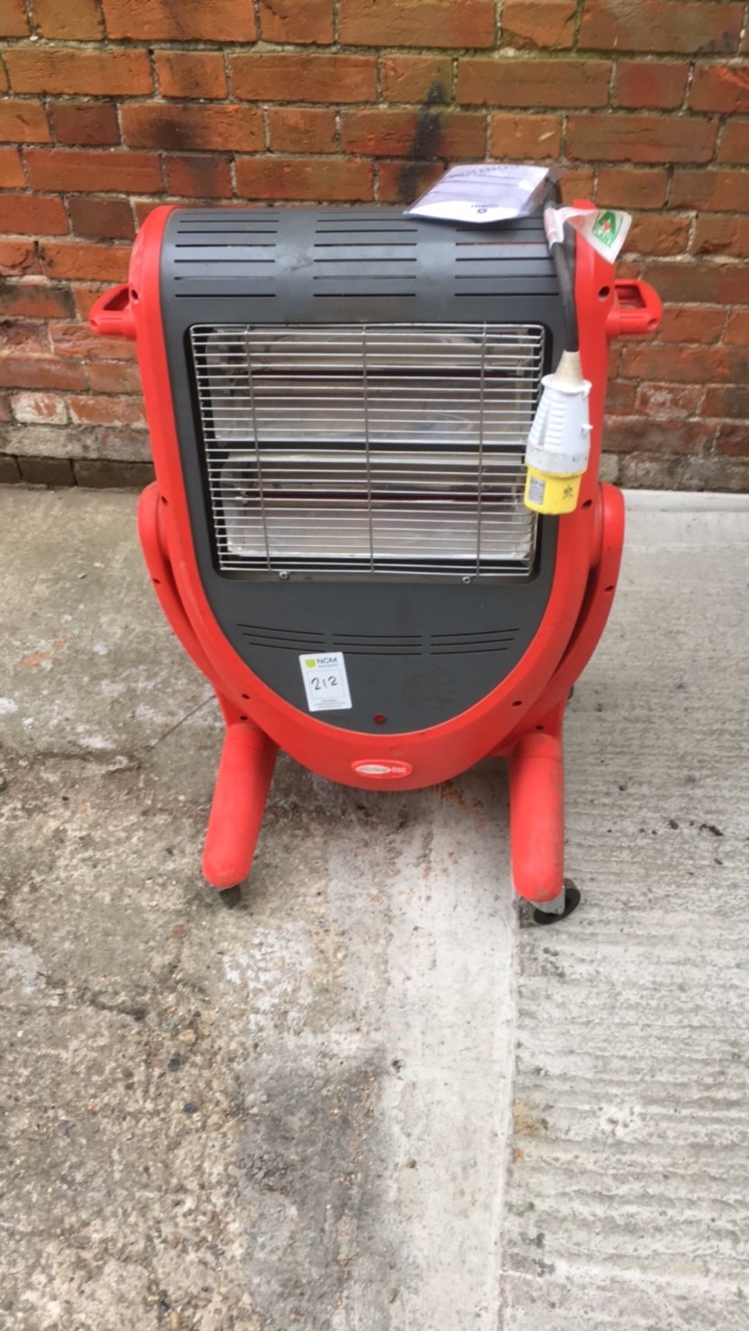 Elite Heat Red Rad Heater NO RESERVE