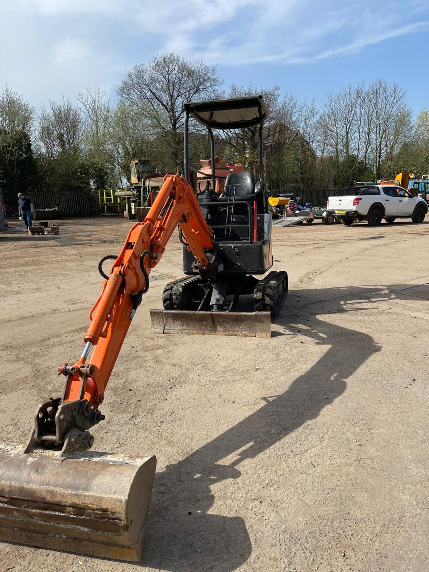 Hitatchi Zx17u 2007 mini digger