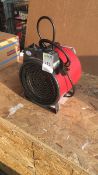 Elite EH1366 Commercial 3kw Fan Heater NO RESERVE